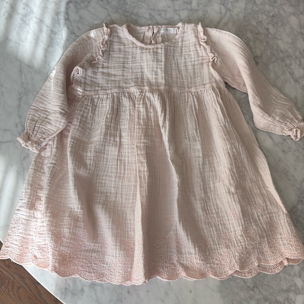 Jamie Kay girls organic cotton dress size 8y